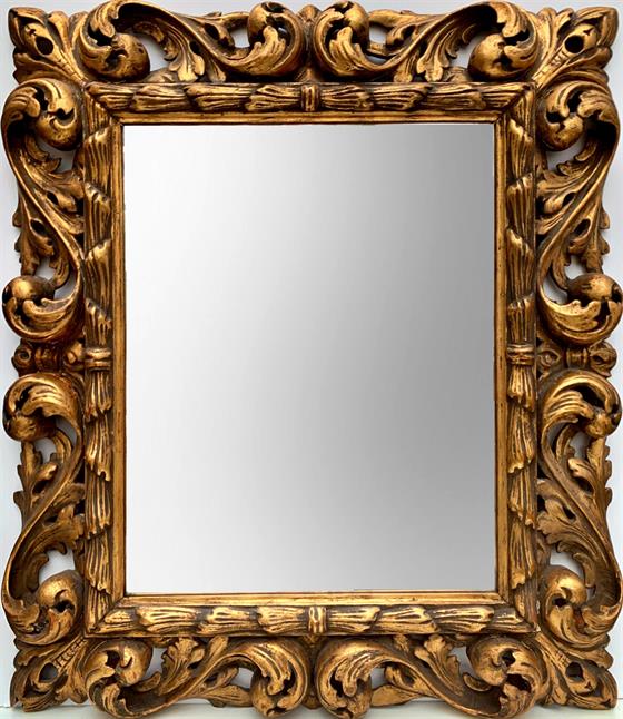 Florentinský rám - zrcadlo